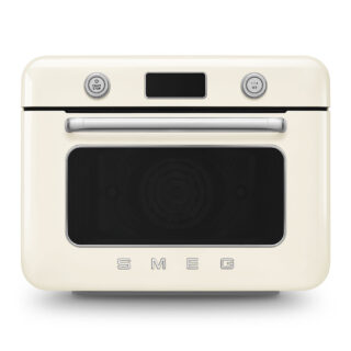 Smeg Countertop combi steam oven Cream, Glossy 50's Style Aesthetic -  COF01CREU